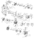 Page D Diagram and Parts List for GTI52  Weed Eater Trimmer